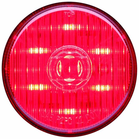 OPTRONICS 7-Led 2.5in. Red Marker/Clearance Light MCL58RB